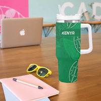 Kenya Rugby Custom Tumbler With Handle Go Champions Simbas - Green Color
