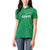 Kenya Rugby Custom Women Polo Shirt Go Champions Simbas - Green Color