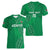 Kenya Rugby Custom Women V-Neck T-Shirt Go Champions Simbas - Green Color