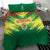Senegal Rugby Bedding Set Lion With Coat Of Arms - African Pattern
