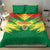 Senegal Rugby Bedding Set Lion With Coat Of Arms - African Pattern