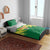 Senegal Rugby Bedding Set Lion With Coat Of Arms - African Pattern