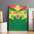 Senegal Rugby Canvas Wall Art Lion With Coat Of Arms - African Pattern