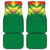 Senegal Rugby Car Mats Lion With Coat Of Arms - African Pattern