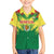 Senegal Rugby Custom Family Matching Long Sleeve Bodycon Dress and Hawaiian Shirt Lion With Coat Of Arms - African Pattern