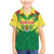 Senegal Rugby Custom Family Matching Mermaid Dress and Hawaiian Shirt Lion With Coat Of Arms - African Pattern