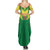 Senegal Rugby Custom Family Matching Summer Maxi Dress and Hawaiian Shirt Lion With Coat Of Arms - African Pattern
