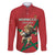 Morocco Rugby Custom Family Matching Short Sleeve Bodycon Dress and Hawaiian Shirt Lion Mascot Green Star