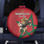 Morocco Rugby Custom Spare Tire Cover Lion Mascot Green Star