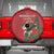 Morocco Rugby Custom Spare Tire Cover Lion Mascot Green Star