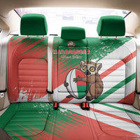 Madagascar Rugby Custom Back Car Seat Cover Go Les Makis - Wonder Print Shop