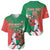 Madagascar Rugby Custom Baseball Jersey Go Les Makis - Wonder Print Shop