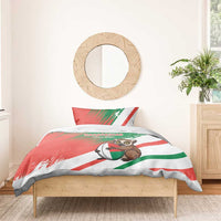 Madagascar Rugby Custom Bedding Set Go Les Makis - Wonder Print Shop
