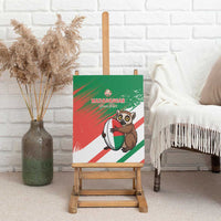 Madagascar Rugby Custom Canvas Wall Art Go Les Makis - Wonder Print Shop