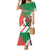 Madagascar Rugby Custom Family Matching Mermaid Dress and Hawaiian Shirt Go Les Makis - Wonder Print Shop