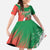 Madagascar Rugby Custom Family Matching Off The Shoulder Long Sleeve Dress and Hawaiian Shirt Go Les Makis - Wonder Print Shop