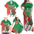 Madagascar Rugby Custom Family Matching Off Shoulder Maxi Dress and Hawaiian Shirt Go Les Makis - Wonder Print Shop