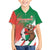 Madagascar Rugby Custom Family Matching Off Shoulder Maxi Dress and Hawaiian Shirt Go Les Makis - Wonder Print Shop