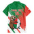Madagascar Rugby Custom Family Matching Puletasi and Hawaiian Shirt Go Les Makis - Wonder Print Shop