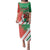 Madagascar Rugby Custom Family Matching Puletasi and Hawaiian Shirt Go Les Makis - Wonder Print Shop