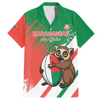 Madagascar Rugby Custom Hawaiian Shirt Go Les Makis - Wonder Print Shop