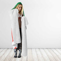 Madagascar Rugby Custom Hooded Blanket Go Les Makis - Wonder Print Shop