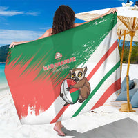 Madagascar Rugby Custom Sarong Go Les Makis - Wonder Print Shop
