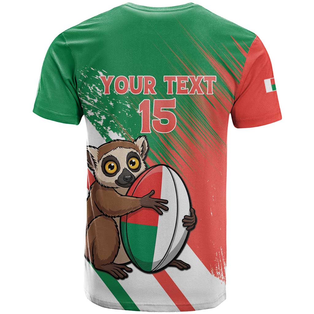 Madagascar Rugby Custom T Shirt Go Les Makis - Wonder Print Shop