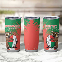 Madagascar Rugby Custom Tumbler Cup Go Les Makis - Wonder Print Shop