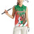 Madagascar Rugby Custom Women Sleeveless Polo Shirt Go Les Makis - Wonder Print Shop