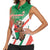 Madagascar Rugby Custom Women Sleeveless Polo Shirt Go Les Makis - Wonder Print Shop