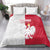 Poland Football Bedding Set White-Reds Floral Polish Pattern - Wonder Print Shop