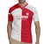 Custom Poland Football Rugby Jersey White-Reds Floral Polish Pattern - Wonder Print Shop