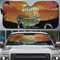 Alligator Alcatraz Auto Sun Shade Prison Florida Everglades - Wonder Print Shop