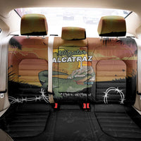 Alligator Alcatraz Back Car Seat Cover Prison Florida Everglades - Wonder Print Shop