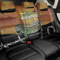 Alligator Alcatraz Back Car Seat Cover Prison Florida Everglades - Wonder Print Shop