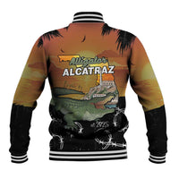 Alligator Alcatraz Baseball Jacket Prison Florida Everglades - Wonder Print Shop