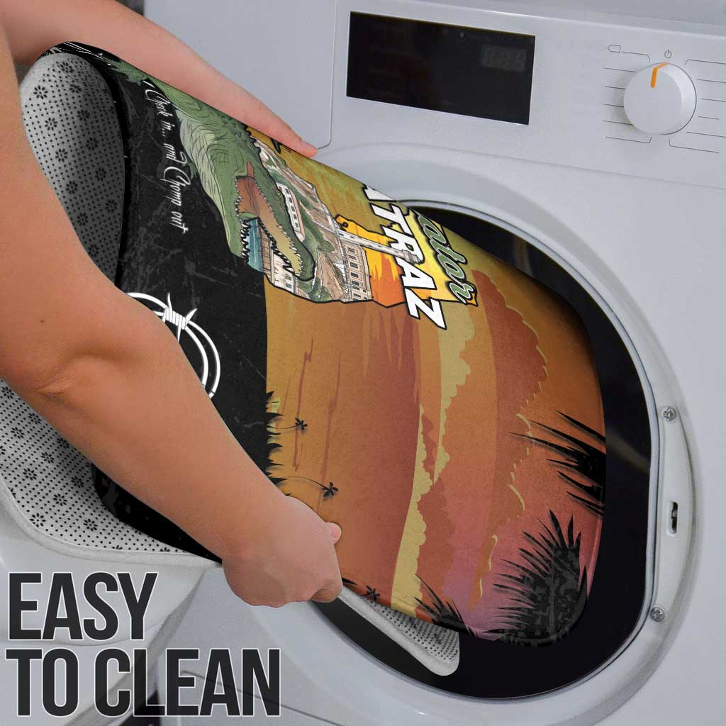 Alligator Alcatraz Bathroom Set Prison Florida Everglades - Wonder Print Shop