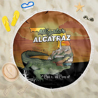 Alligator Alcatraz Beach Blanket Prison Florida Everglades - Wonder Print Shop