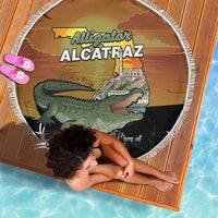 Alligator Alcatraz Beach Blanket Prison Florida Everglades - Wonder Print Shop
