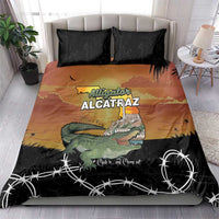 Alligator Alcatraz Bedding Set Prison Florida Everglades - Wonder Print Shop