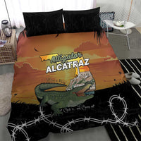 Alligator Alcatraz Bedding Set Prison Florida Everglades - Wonder Print Shop