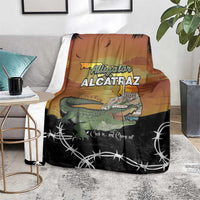 Alligator Alcatraz Blanket Prison Florida Everglades - Wonder Print Shop