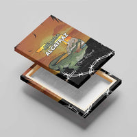 Alligator Alcatraz Canvas Wall Art Prison Florida Everglades - Wonder Print Shop