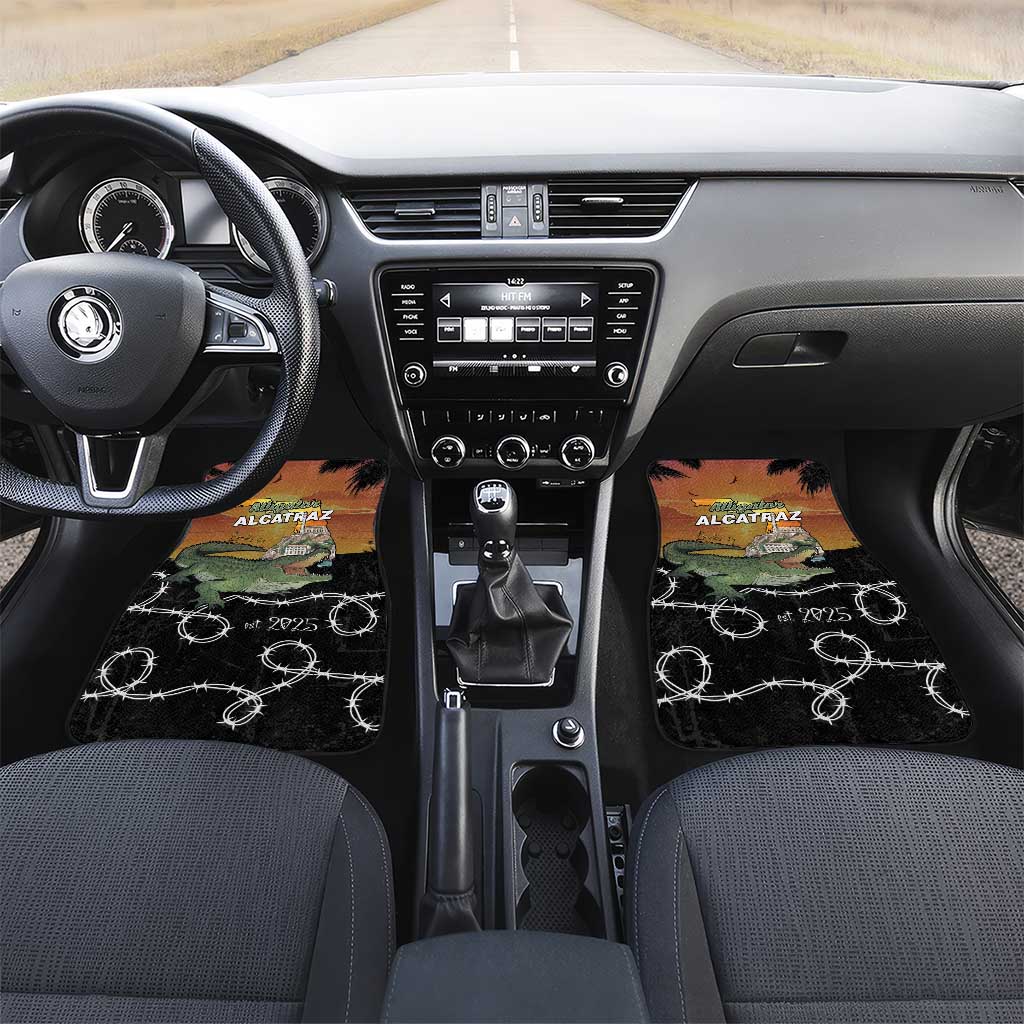 Alligator Alcatraz Car Mats Prison Florida Everglades - Wonder Print Shop