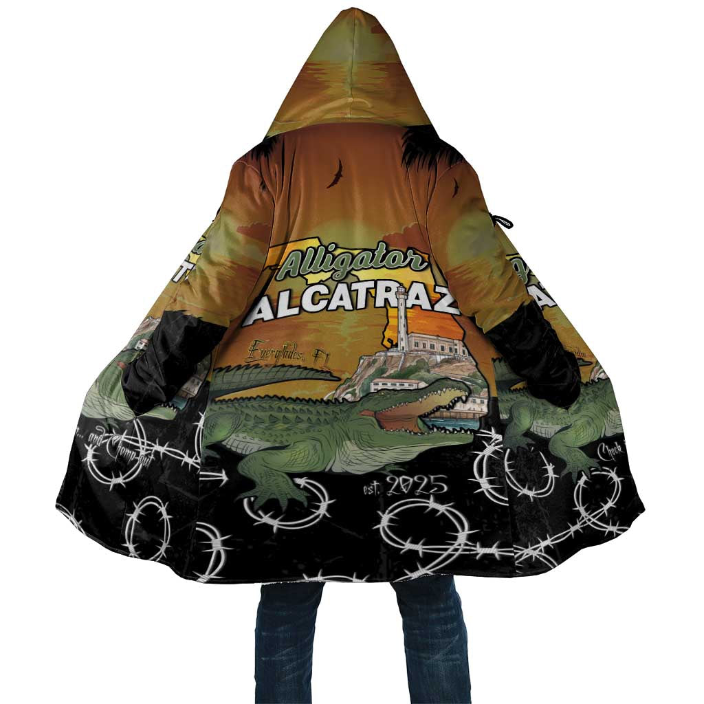 Alligator Alcatraz Cloak Prison Florida Everglades - Wonder Print Shop