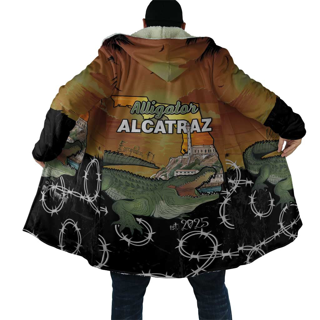 Alligator Alcatraz Cloak Prison Florida Everglades - Wonder Print Shop