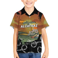 Alligator Alcatraz Family Matching Summer Maxi Dress and Hawaiian Shirt Prison Florida Everglades - Wonder Print Shop