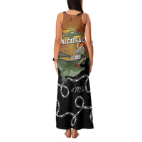 Alligator Alcatraz Family Matching Tank Maxi Dress and Hawaiian Shirt Prison Florida Everglades - Wonder Print Shop