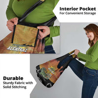 Alligator Alcatraz Grocery Bag Prison Florida Everglades - Wonder Print Shop